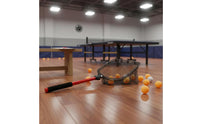 Portable Telescopic Ball Pickup Net Lightweight Table Tennis Ball Picker Adjustable Height Racket Sport Accessory No Bending Over for Coaches, Training, Clubs