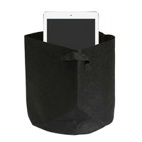 Non-Woven Planter, 20cm, Flower Pot, Stylish, Cultivation Bag, White, Set of 20, For Home Gardening, Seedling Growing, Gardening Supplies