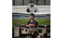 Secure Fit Helmet Face Mask with Visor Impact-Resistant Wire Face Guard with Visor Clear Gear Highclarity for Adults, Hockey, Sparring