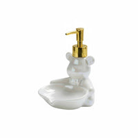 Luxury Lotion Dispenser Bottle, Cute Bunny Panda Design, Bathroom Liquid Soap Pump, Press Type, Home Shampoo Container