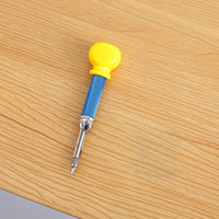 Punch Tool with Interchangeable Tips Hole Perforator Wrist Strap Hole Perforator for Leathercrafters, Crafters, Leathercraft