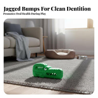 Dog Teething Toy Teeth Cleaning Dog Toothbrush Toy Chew-Resistant for Young Dogs