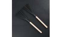 Nylon Drum Brush Flexible Drum Brush Lightweight Drumstick for Drummers, Percussionists, Live Performance, Training Rehearsal