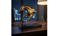 Leaping Horse Statue Modern Art Figure Decorative House Decoration for Office