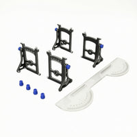 RC Car Alignment Gauge Adjustable RC Chassis Tuning Setup Gauge Multi-Functional for Workbench
