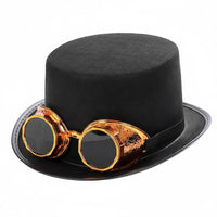 Eye-Catching Design Lens Gear Gear Top Hat Retro Aesthetic Headwear for All Genders for Party