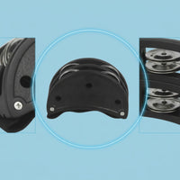 Foot Tambourine with Elastic Strap Hands Foot Percussion with Strap Compact Musical Instrument for Box Drum Percussionists