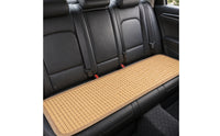 Rear Seat Cushion Cooling Rear Seat Mat with Bamboo Slats Ventilated for Summer Travel