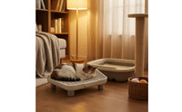 Raised Edges Litter Control Mat Easy to Clean Cat Litter Trapping Mat Long-Lasting Pet Supplies Chemical-Free Safe