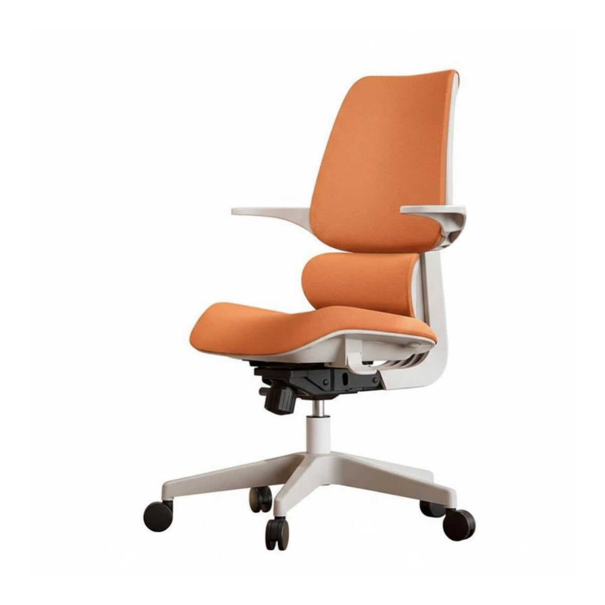 Adjustable Height Ergonomic Saddle Chair With spine-support Support Wheeled Student Chair Rolling Casters Study Seat 360° rotate for Teenagers, Students, Children, Desk Work, Home, Bedroom