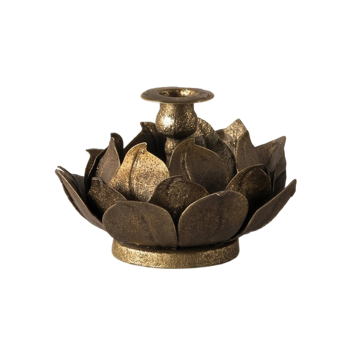 Flower Candlestick Holder Candle Holder Vintage Decor for Altar