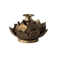 Flower Candlestick Holder Candle Holder Vintage Decor for Altar