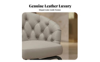 Upholstered Single-Person Couch Italian Design Highlight Chair Designer Look Deep Seat for Business Owners, Book Lovers