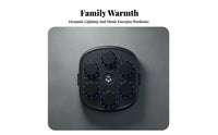Music-Synced Boxing Machine Interactive Workout Smart Boxing Machine LED Score Display Wall Mounted Punching Target for Adults, Family