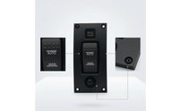Bilge Pump Switch Panel Marine Bilge Pump Panel with Rocker Switch Compact for Deck Setups