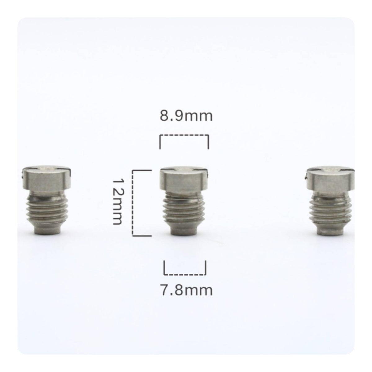 Snow Foam Generator Core Rust-Proof Stainless Steel Orifice Nozzle Long-Lasting