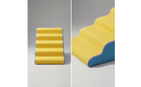 Dog Stair Ramp Stable Dog Steps with Washable Cover Firm Foam Pet Steps for Injured Pets