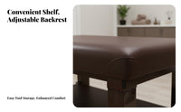 Eyelash Extension Bed Versatile Adjustable Facial Bed Firm-Density Foam Cushion Stationary Massage Table for Spa Owners, Physical Therapists, Home