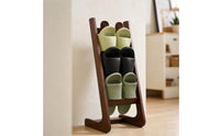 Four-Tier Shoe Rack Space Saving 4 Tier Shoe Rack Multifunctional Home Storage for Entryway
