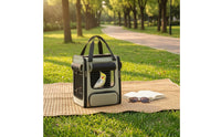 Bird Carrier with Perch Ventilated Bird Backpack Lightweight Parrot Carrier Bag for Care Appointments Visits