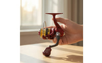 Lightweight Mini Rotating Reel Portable Mini Fishing Reel Smooth Tackle Reversible for Anglers