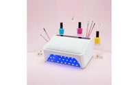 Large Space LED Nail Curing Machine 4 Timer Settings Beauty Electronics Touch Control for Home Use