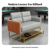 Ergonomic Support Highsupportive Billiard Viewing Chair Modern design onlooker Seat Integrated Side Table Commercial Seating ToolNo-Tools Setup for Billiards aficionados, Club Owners, Hotel Managers, Pool Room, leisure destination