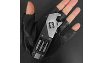 Portable Folding Hex Key Wrench Built in Bits Hex Wrench Multi-Tool Size Markings CR-V Steel for DIY Users, Mechanics, Travel, Car Repair