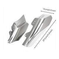 2 Pieces Exhaust Heat Guard Easy to Install Side Fairing Cover for Touring