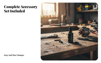 Easy Conversion M10-sized thread engine Arbor Adapter firm-hold Arbor Adapter Kit High Hardness Spindle Connector DIY indispensable for Workshop Professionals, Hobbyists, Model modelers, Grinding, Polishing, Cutting, Home Repairs