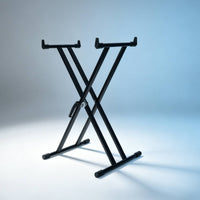 Twin-Tube Keyboard Stand Foldable X Keyboard Stand Portable for Pianists