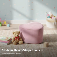 Modern Design Round Padded Stool Sturdy Build Footstool Multi-Functional Indoor Seating Multifunctional for Children, Adults, Homeowners, Living Room, Entryway, Bedroom, Office