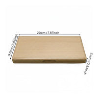 Oboe Reeds Storage Box Smooth Finish Solid Wood Woodwind Storage Box Compact and Portable Woodwind Accessory for Orchestra