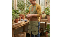 Waterproof Gardening Apron Sturdy Split-Leg Apron Heavy-Duty Flexible for Yard Work