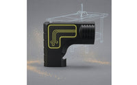 Dust Extraction Adapter Ribbed Table Saw Dust Collection Adapter Compact Design for Workshop