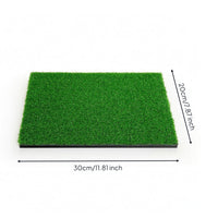 Golf Hitting Mat Flat Golf Practice Mat Rectangular Sports Training Gear