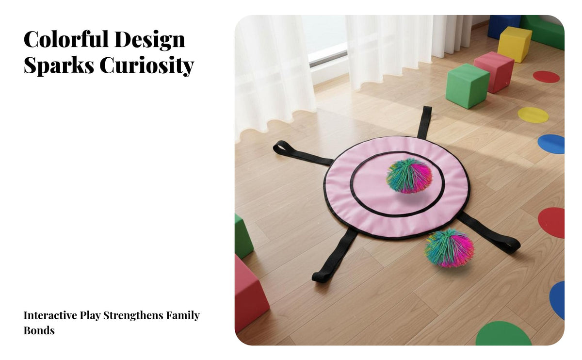 Fun Parent-Child Activity Sensory Training Toy Improves Hand-Eye Coordination Toss and Capture Game Set Promotes Teamwork for Parents