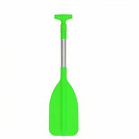 Aluminum Alloy Shaft Kids Paddle Plastic Blade Water Paddle Lightweight for Rafting, Boating