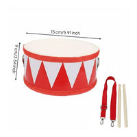 Develops Movement Skills & Rhythm Children's Floor Drum Easy to Play Toddler Hand Drum Early Educational Percussion Instrument Musical Enlightenment for Toddlers, Preschoolers, Babies, Kindergarten, Music Class, School Plays