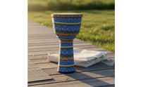 African Hand Drum Concert-Ready Hand Drum Portable Rope Tuned for Young Children