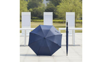 Large Canopy Umbrella with Straight Handle Customizable Promotional Umbrella with Logo Space Printable Long Shaft for Businesses, Commuters, Corporate Events, Golf Course, Daily Commute