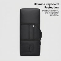 Thickened Waterproof Keyboard Gig Bag, Portable Electric Piano Gig Bag, Oxford Cloth Keyboard Gig Bag, Electric Keyboard Case for Students