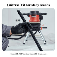 Surface Sander Vacuum Pipe Flexible Design Power Tool Accessory sturdyDuty Construction for DIYers, Professionals, Worklocation