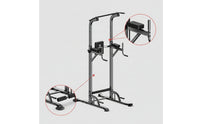 Workout Rig Featuring Height Adjustable Pull-up Bar Featuring Multifunctional Workout Rig for Adults, Home Gym, Apartment, Garage