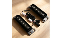 LED Motorcycle Lights Black Motorcycle Lights with Wiring Harness Illuminated Wiring Harness with for Motorcyclists