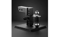 Adjustable Trailer Hitch Ball Mount 6-Inch Adjustable Hitch Lockable Adapter for Towing, Transporting