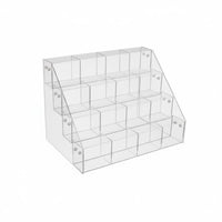 Acrylic Card Display Stand Long-Lasting Trading Card Display Rack Large Capacity