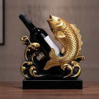 Golden Carp Single Bottle Vino Rack
