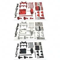 1/12 RC car Upgrade Kit Close-Tolerance RC Car Kit Resistant Damping Link Mount for Repair