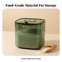 Moisture-Proof Airtight Rice Container Long-Lasting Rice Storage Container Safe for Kitchen